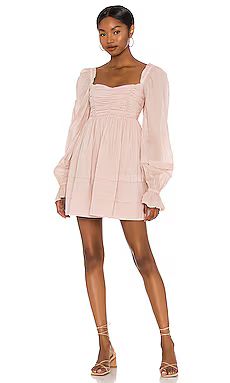 Tularosa Oakland Dress in Shadow Pink from Revolve.com | Revolve Clothing (Global)