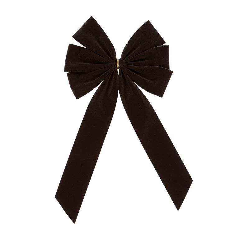 Mourning Funeral Bow - 2 per pack! Black Bow & Tail - 6 Loop - Regular Size | Walmart (US)