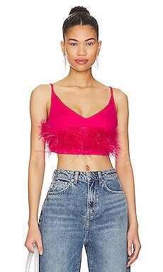 Maia Feather Top
                    
                    MORE TO COME | Revolve Clothing (Global)