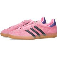 Adidas Men's Gazelle Indoor Sneakers in Bliss Pink/Core Black/Collegiate Purple, Size UK 4 | END. Clothing | End Clothing (US & RoW)