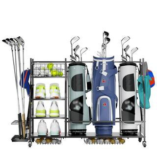 Golf Bag Storage Garage Organizer, Golf Club Bag Storage Rack for Garage, Extra Storage Rack for Golf Clubs | The Home Depot