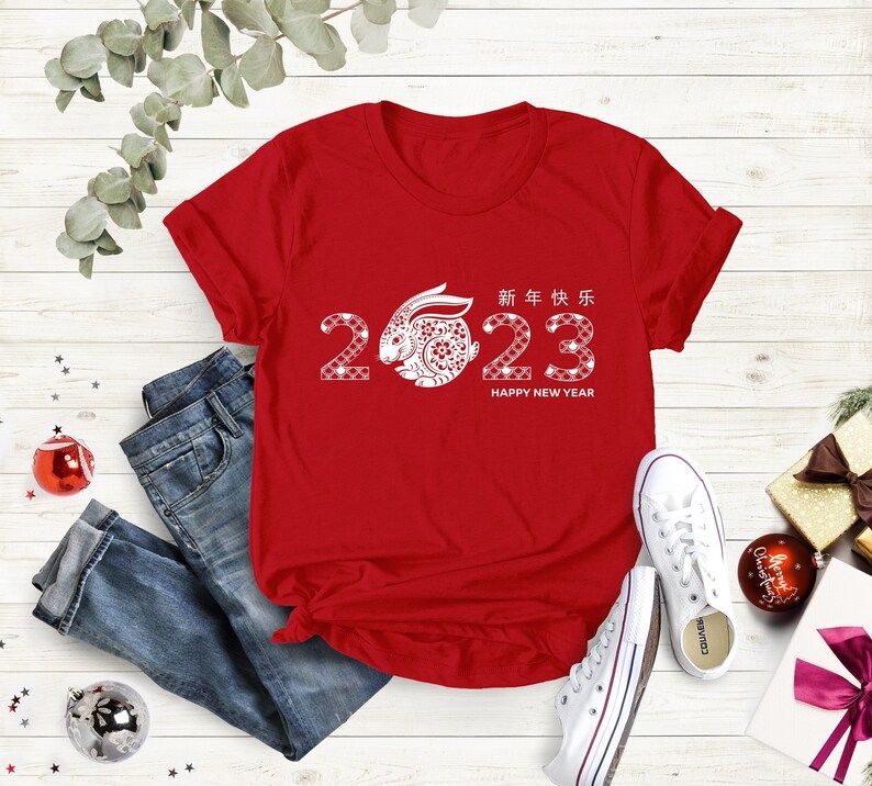 Year of the Rabbit 2023 Chinese New Year 2023 Chinese Happy - Etsy | Etsy (US)