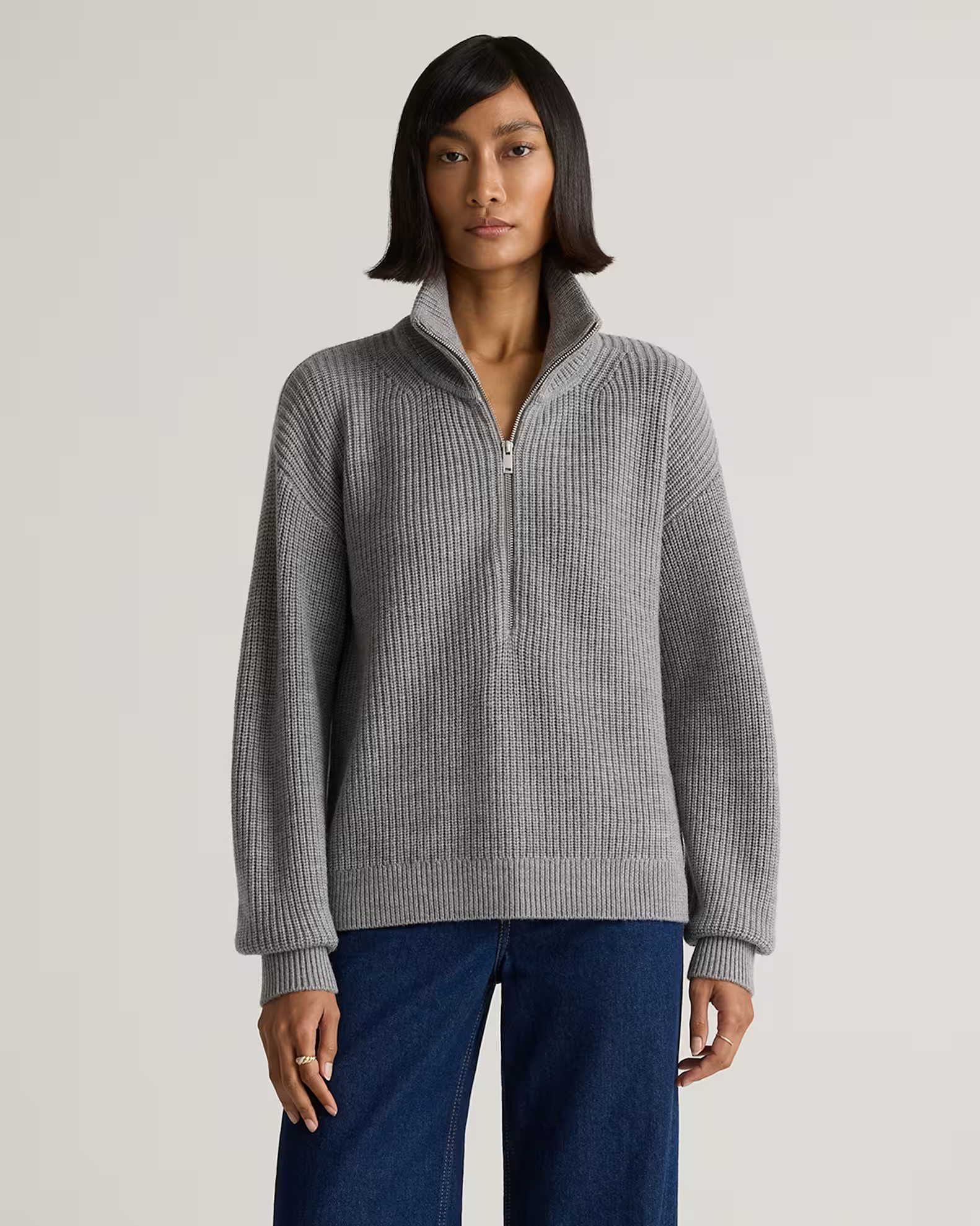 Australian Merino Wool Half Zip Sweater | Quince