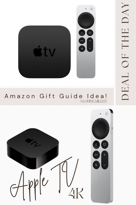 2021 Apple TV 4K - on sale for $99 today only! #giftguide #dealoftheday #holidaygiftguide #giftguideideas

#LTKhome #LTKsalealert #LTKHoliday