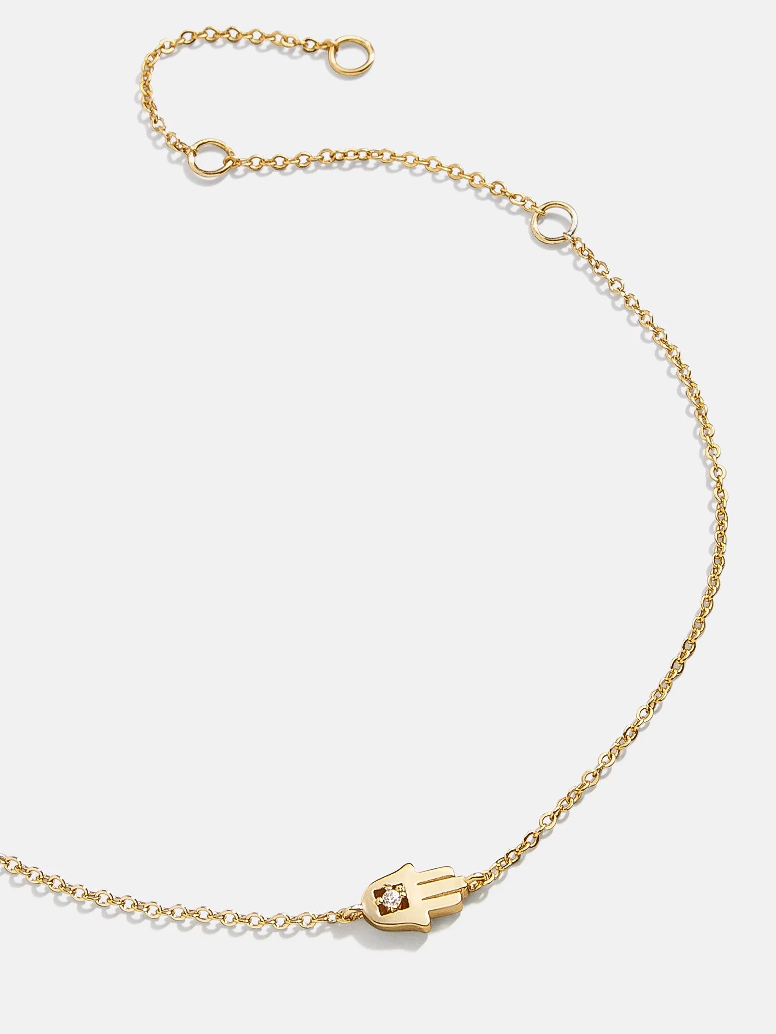 18K Gold Hamsa Bracelet - Gold Hamsa | BaubleBar (US)