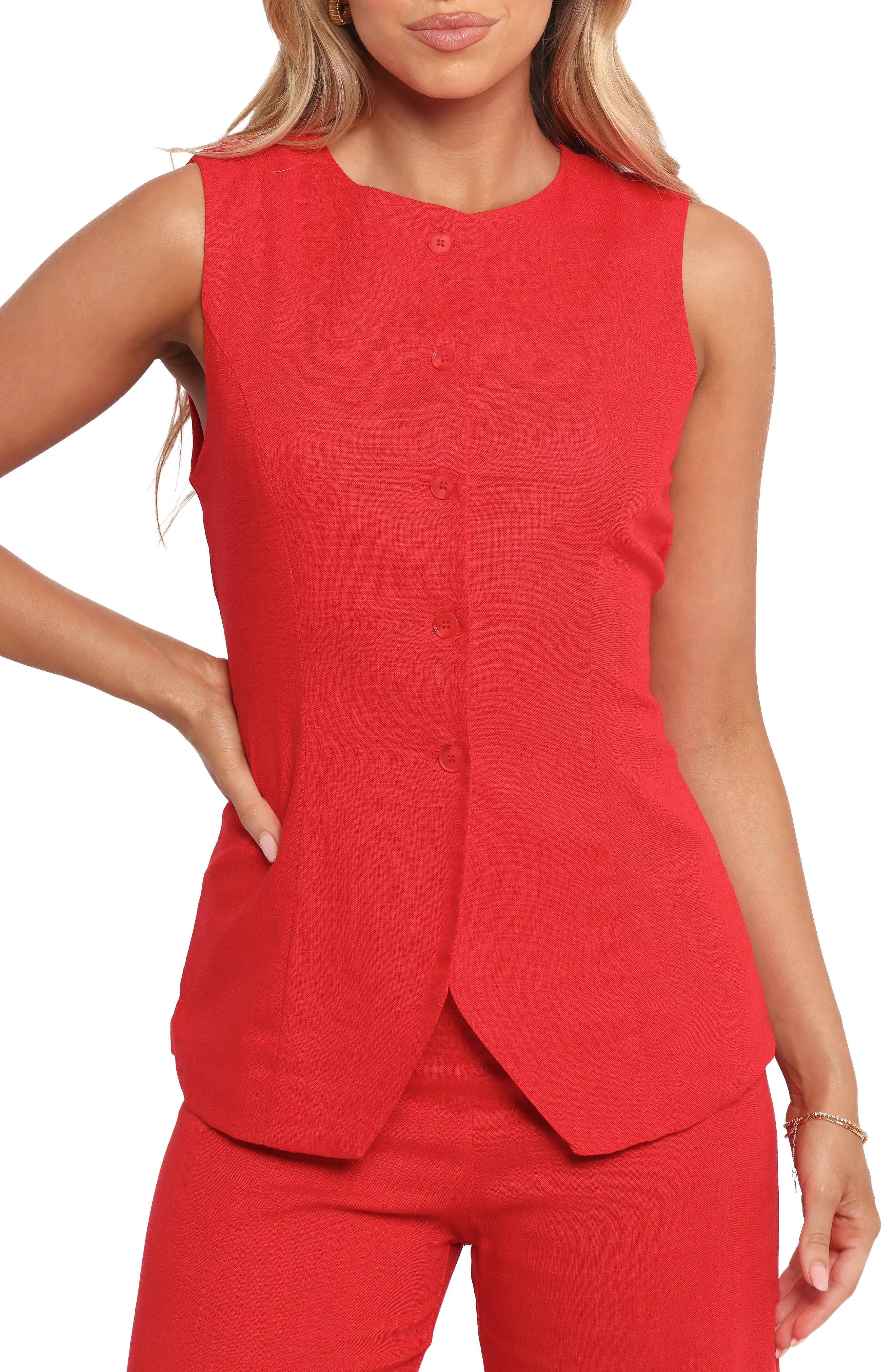 Petal & Pup Amia Sleeveless Vest (Women) | Nordstrom | Nordstrom