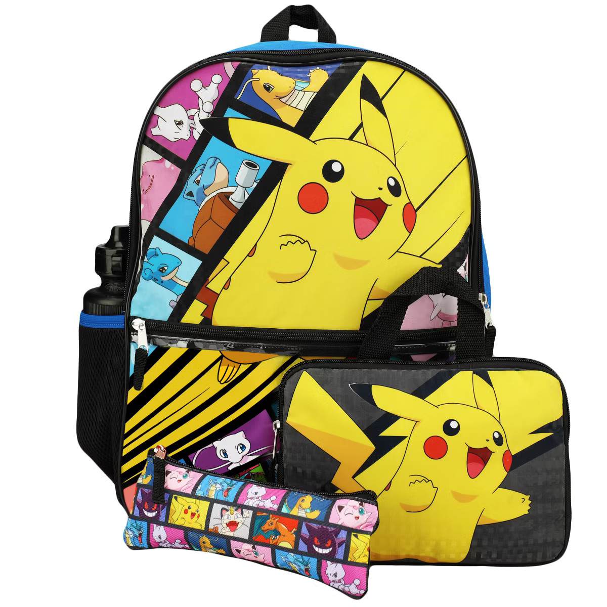 Pokemon Pikachu Anime Cartoon 4-Piece Backpack Accessories Set for boys | Target