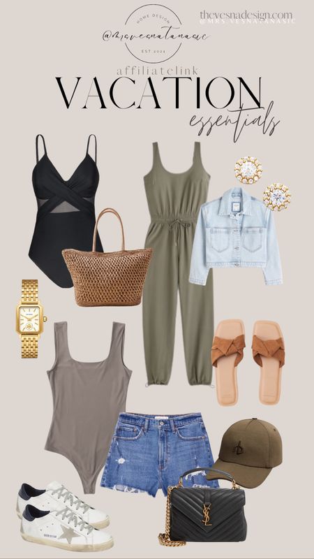 Vacation | Travel essentials! Outfit you can wear to the airport while traveling & beach outfit | resort wear.

Shorts, beach, swimsuit, shorts, sandals, watch, jumpsuit, swimsuit, watch, tory burch, jacket, cropped jacket, earrings, vacation outfit, resort wear, casual outfit, vacation outfit, vacation, spring break, sandals, shoes, nordstrom, abercrombie, amazon, bathing suit, outfit, bag, purse, ysl bag, beach bag, nordstrom rack, 

#LTKU #LTKSeasonal #LTKFind