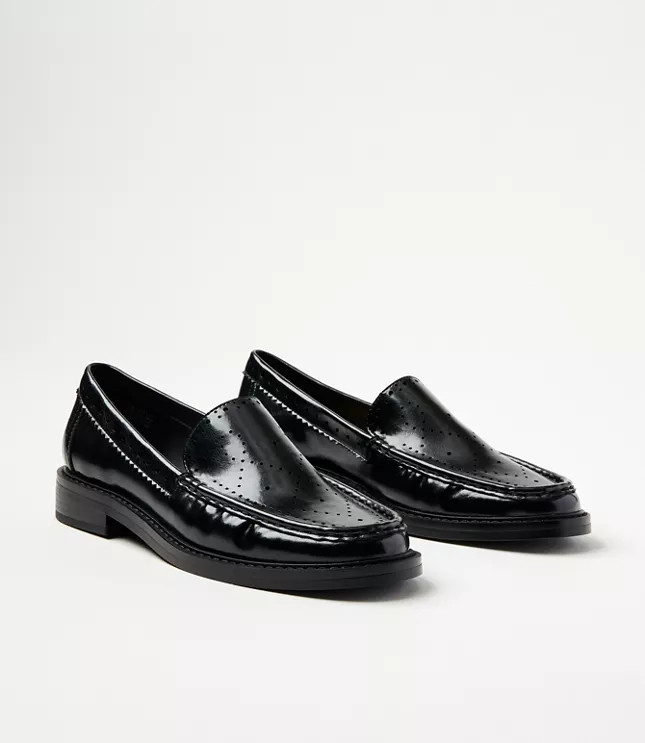 Perforated Loafers | LOFT