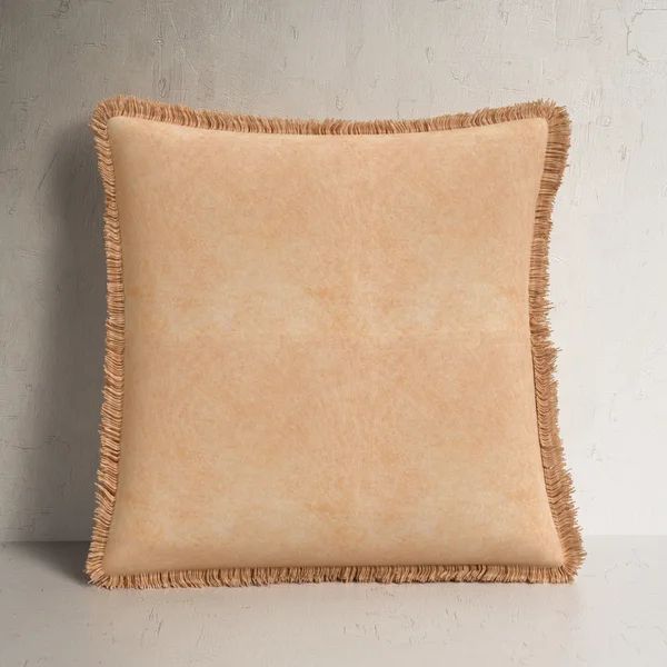 Steph Fringed Cotton Throw Pillow | Wayfair North America