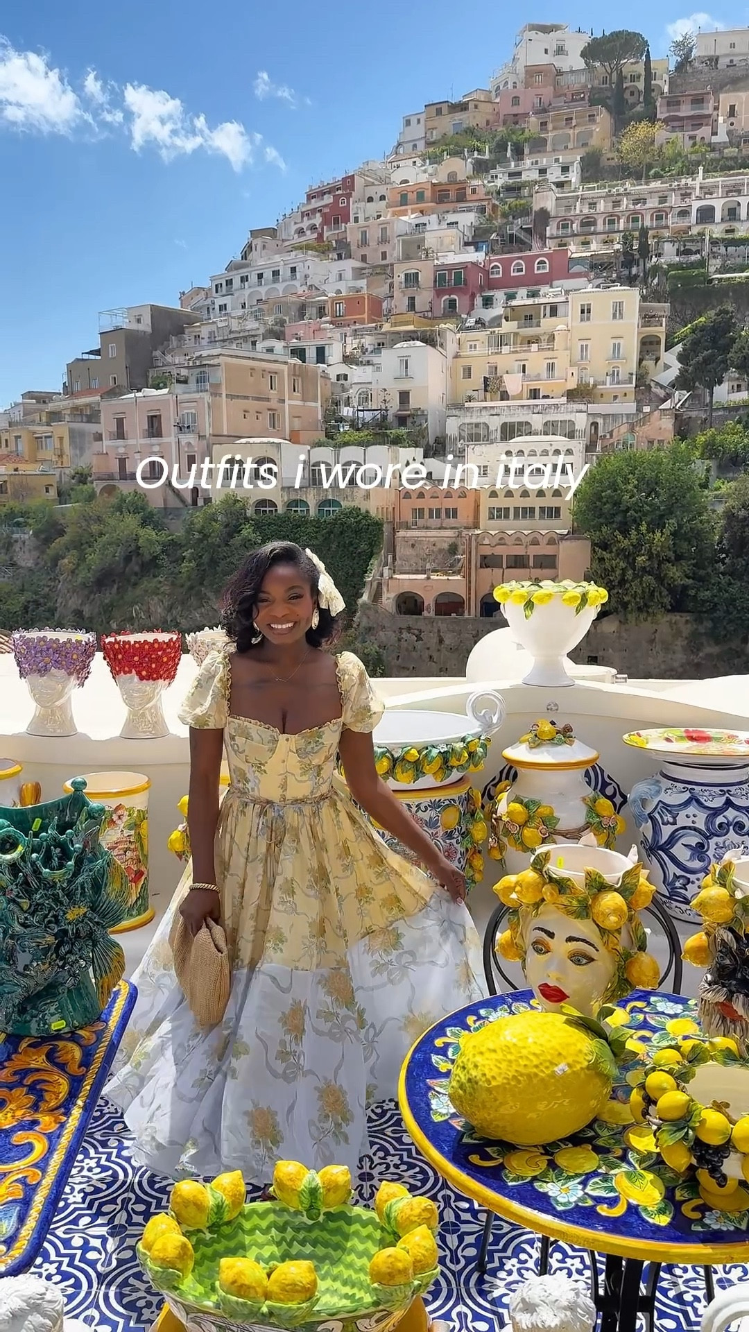 Some of the Dresses I wore while I was in Italy :) #eurosummer #eurosummerdresses #italydresses