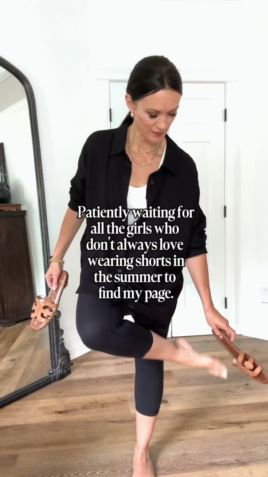 The perfect no-shorts summer outfit!

Sizing:
Leggings-medium
Shirt-medium, also linked options
Sandals-tts

Summer outfit | amazon | cropped butterluxe leggings | no shorts 

#LTKFindsUnder50 

#LTKOver40 #LTKgrwm