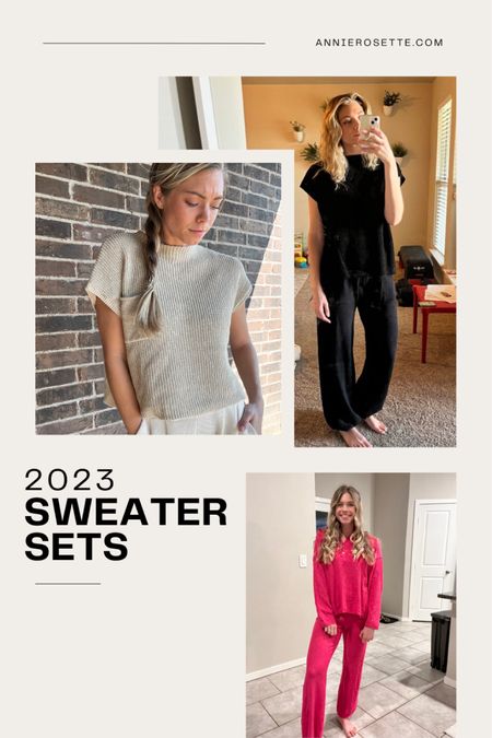 Affordable sweater sets. Free people look a like sweater sets. Amazon sweater sets  

#LTKbump #LTKstyletip #LTKfindsunder50