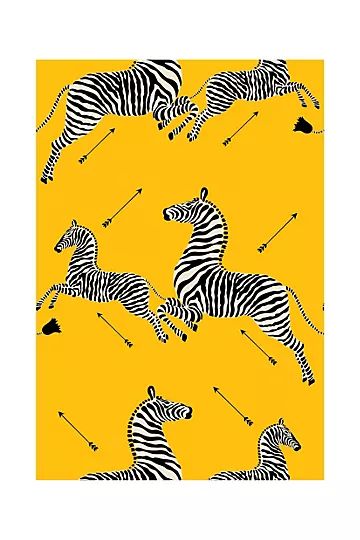 Scalamandre Zebras Wallpaper | Anthropologie (US)