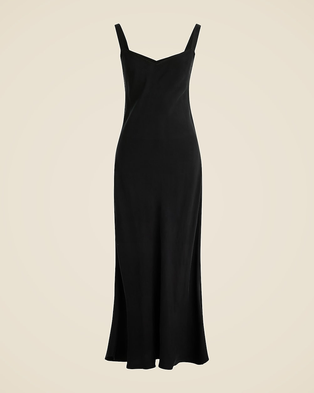 Gwyneth V-neck slip dress in cupro blend | J. Crew US