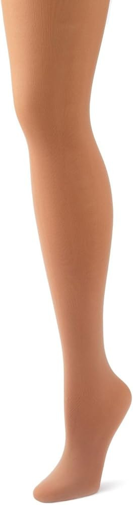 Danskin womens Ultrasoft Microfiber Footed Tight, Toast, D | Amazon (US)