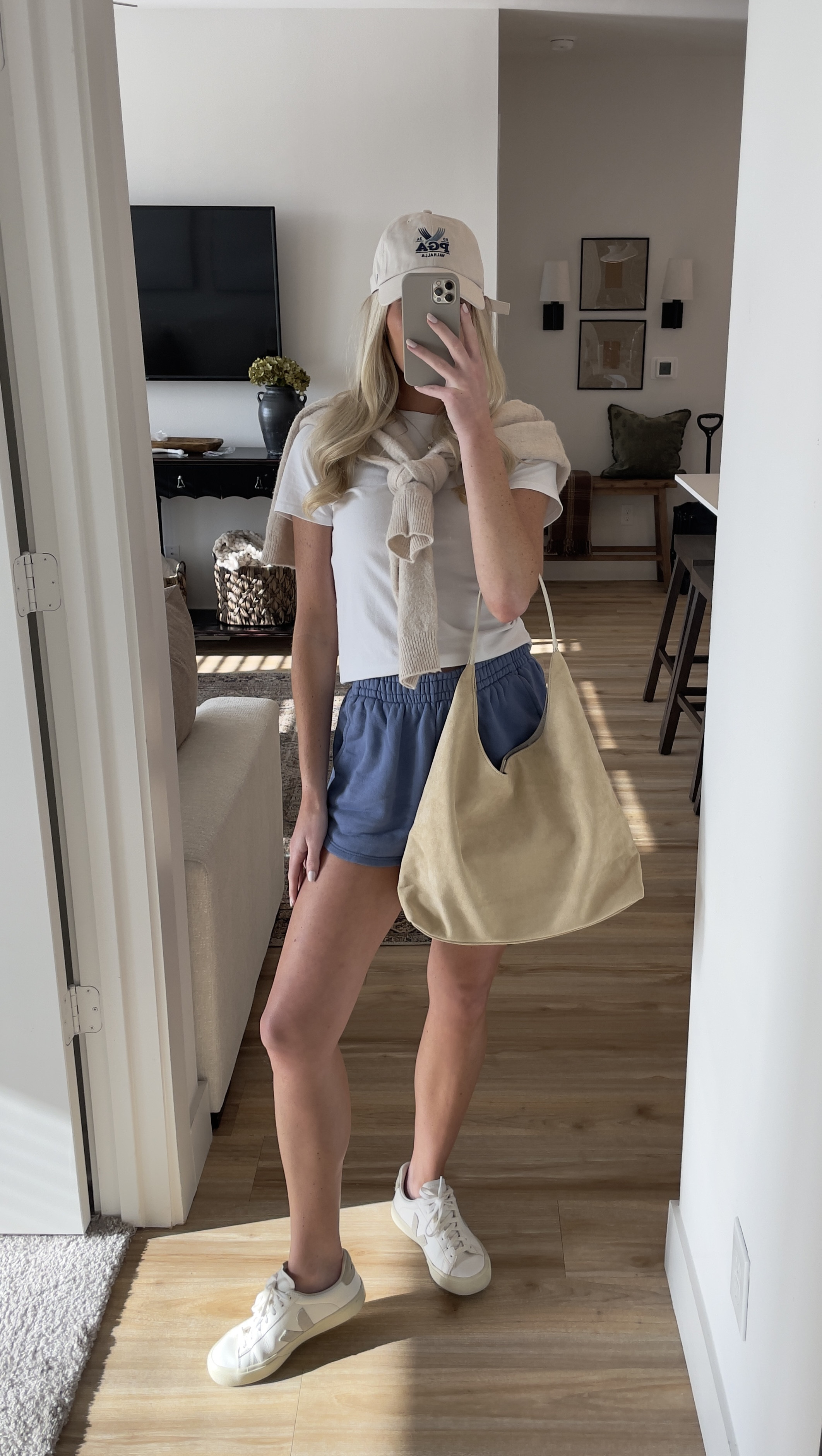 Casual lounge outfit idea

Sweat shorts, trucker hat, trendy outfits, fall casual outfit, summer lounge outfit, airport outfit, class outfit, casual style, minimalist style, comfy outfit, Amazon handbag, Amazon fashion

#LTKSeasonal #LTKActive #LTKStyleTip