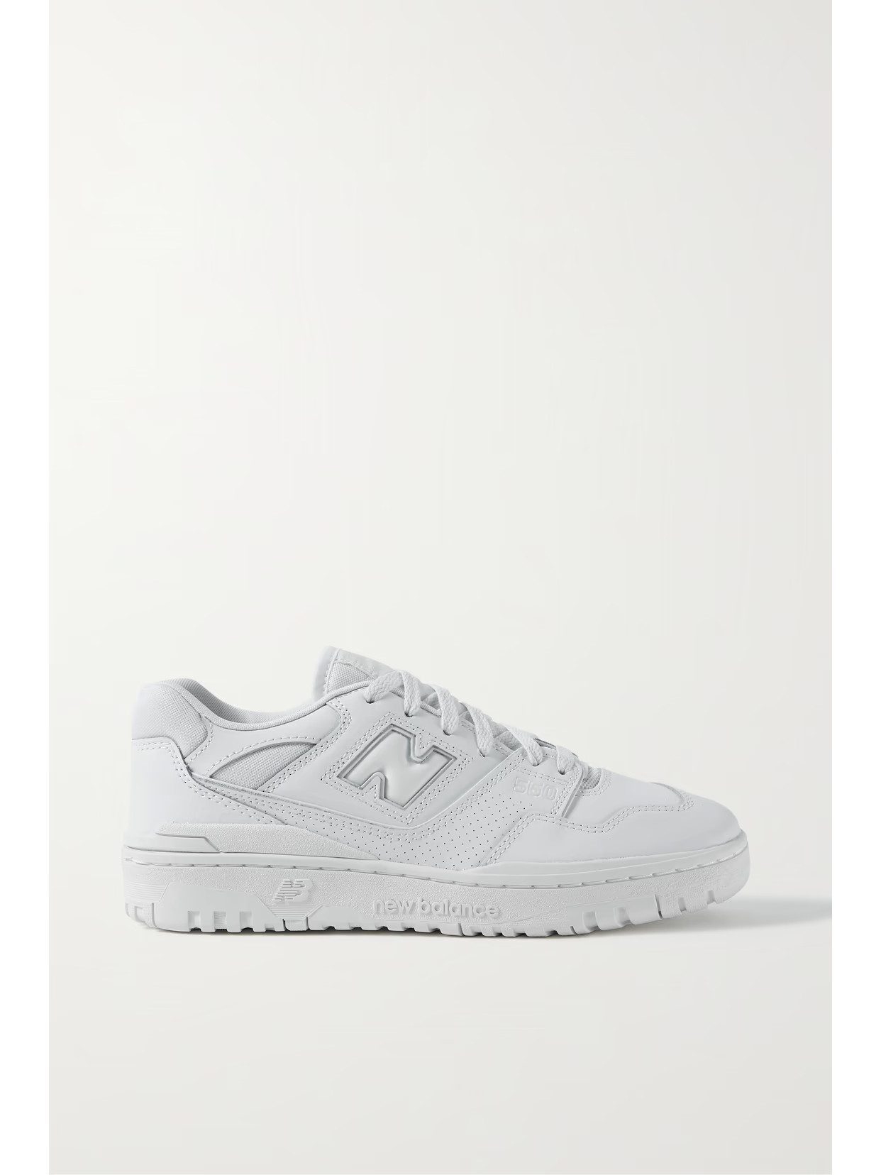 New Balance - 550 Mesh-trimmed Leather Sneakers - White | NET-A-PORTER (US)