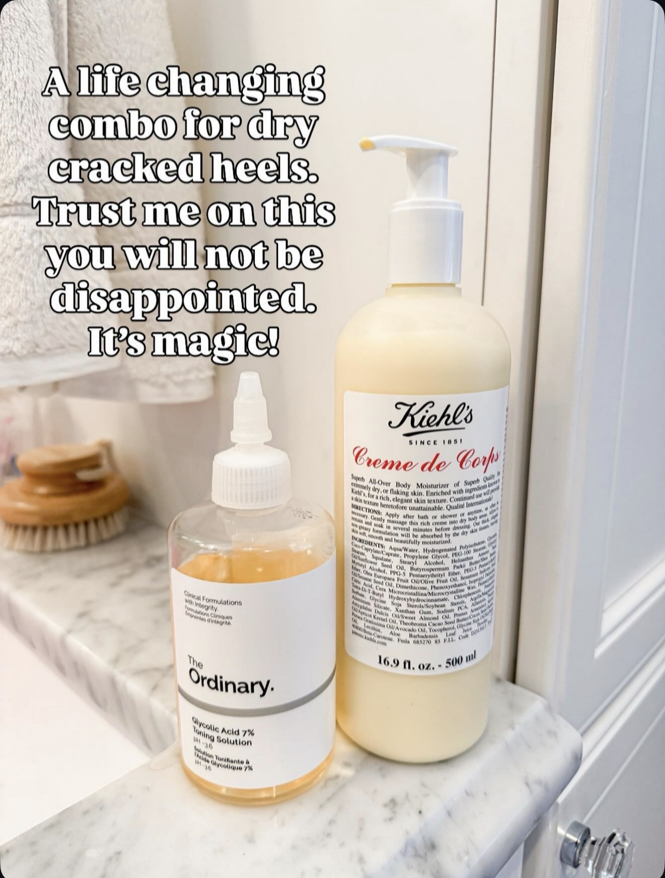 This combo is LIFE CHANGING for dry, cracked heels. Trust me on this one.
🔗⬇️


#LTKOver40 #LTKmomlife #LTKselfcare