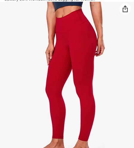 Seamless red workout leggings from Amazon! Lululemon dupe. 


#LTKunder50 #LTKSeasonal #LTKfit