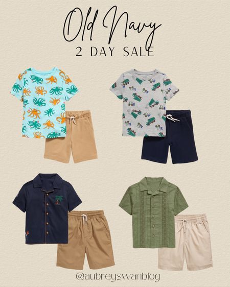 Round up of the Old Navy 2 day sale for toddler boys! 

Old Navy finds, drawstring shorts for toddler boys, embroidered shirt, t-shirt and short set for toddler boys 