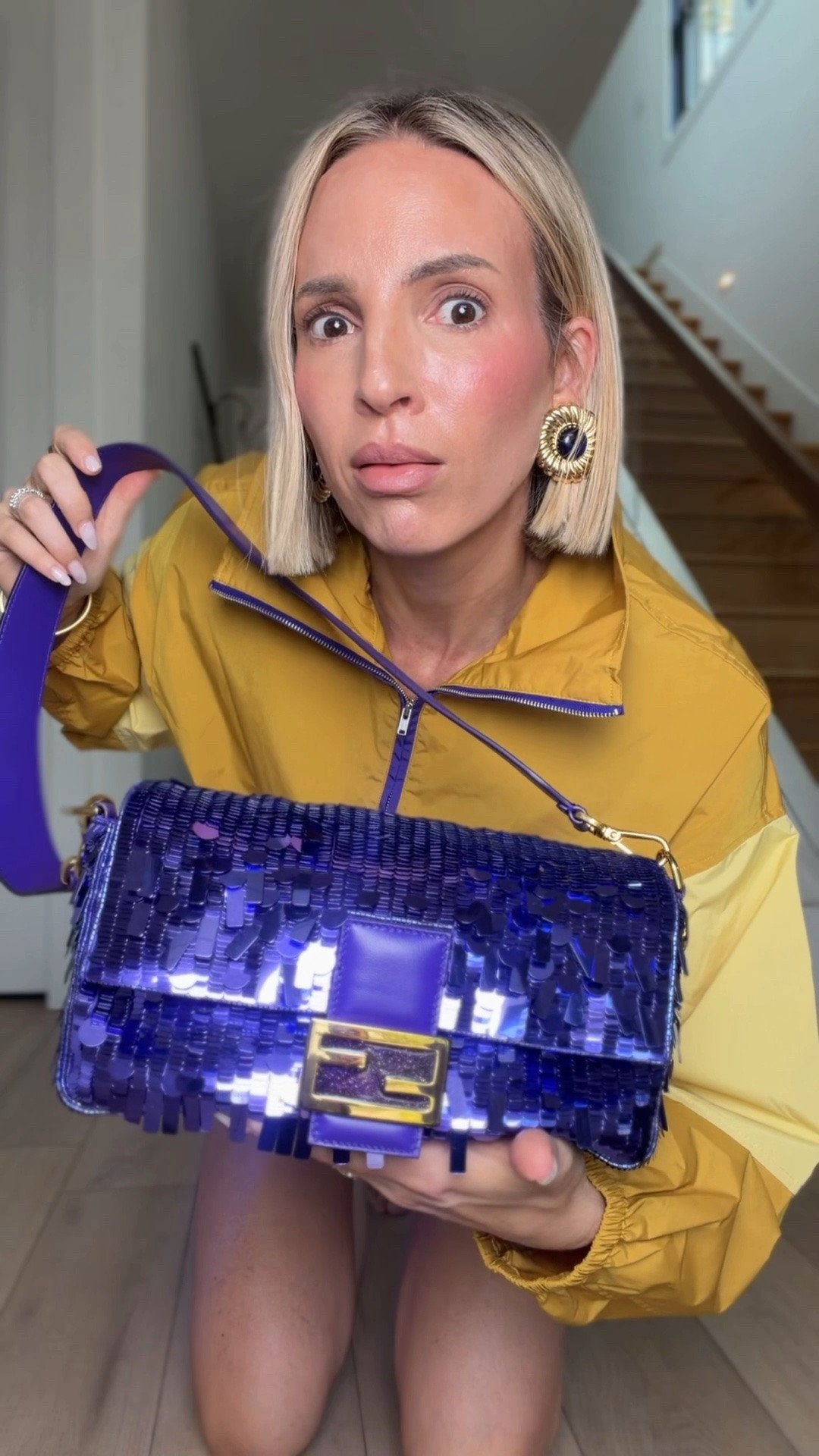 the bag i’ve wanted since before i could afford a purse😭 linked everything else on my wish list down below including the earrings and outfit I’m wearing. Wearing a medium in the windbreaker and a small and the shorts￼

#LTKselfcare #LTKstorytime #LTKootd