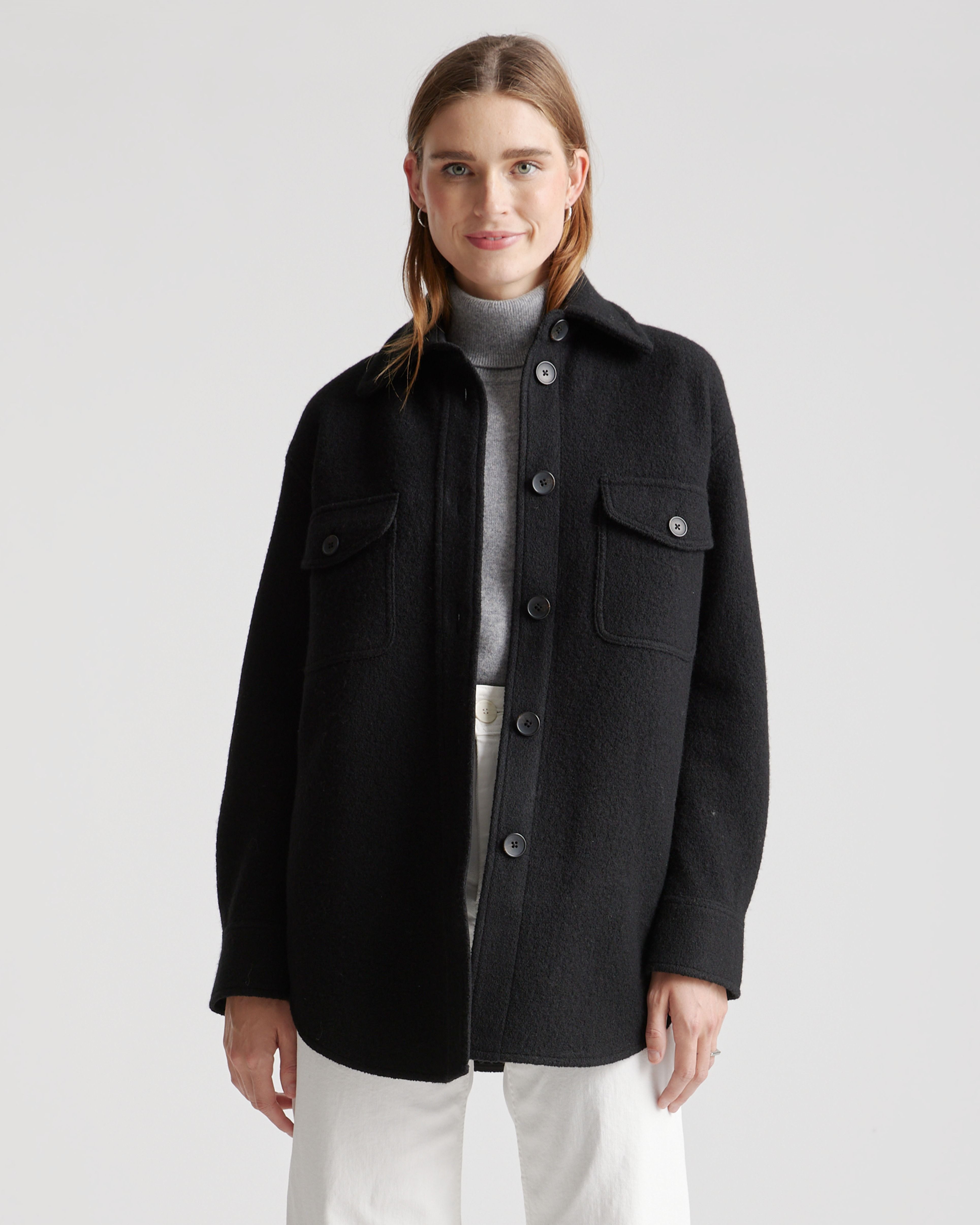 100% Merino Wool Shirt Jacket | Quince