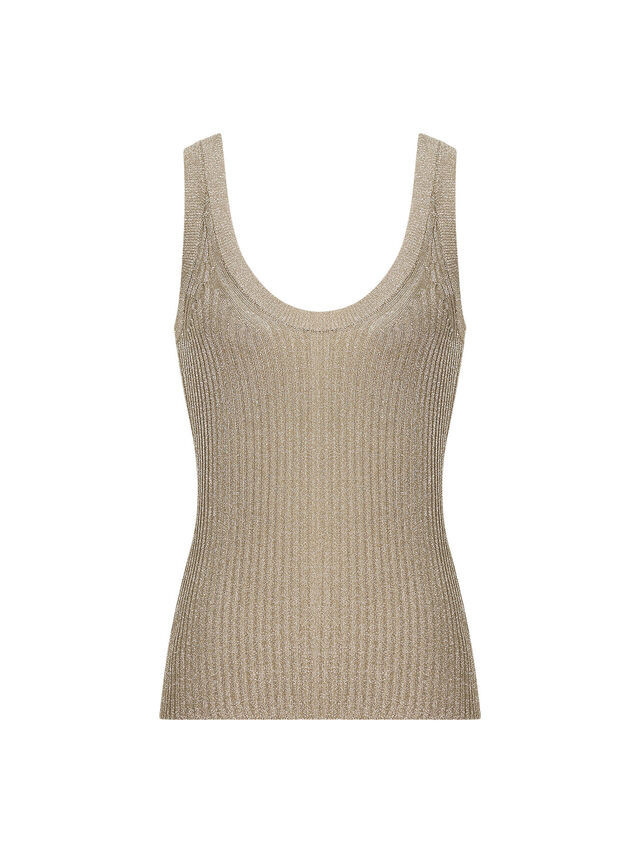 Women's REISS Imogen Metallic Top | Fenwick | Fenwick