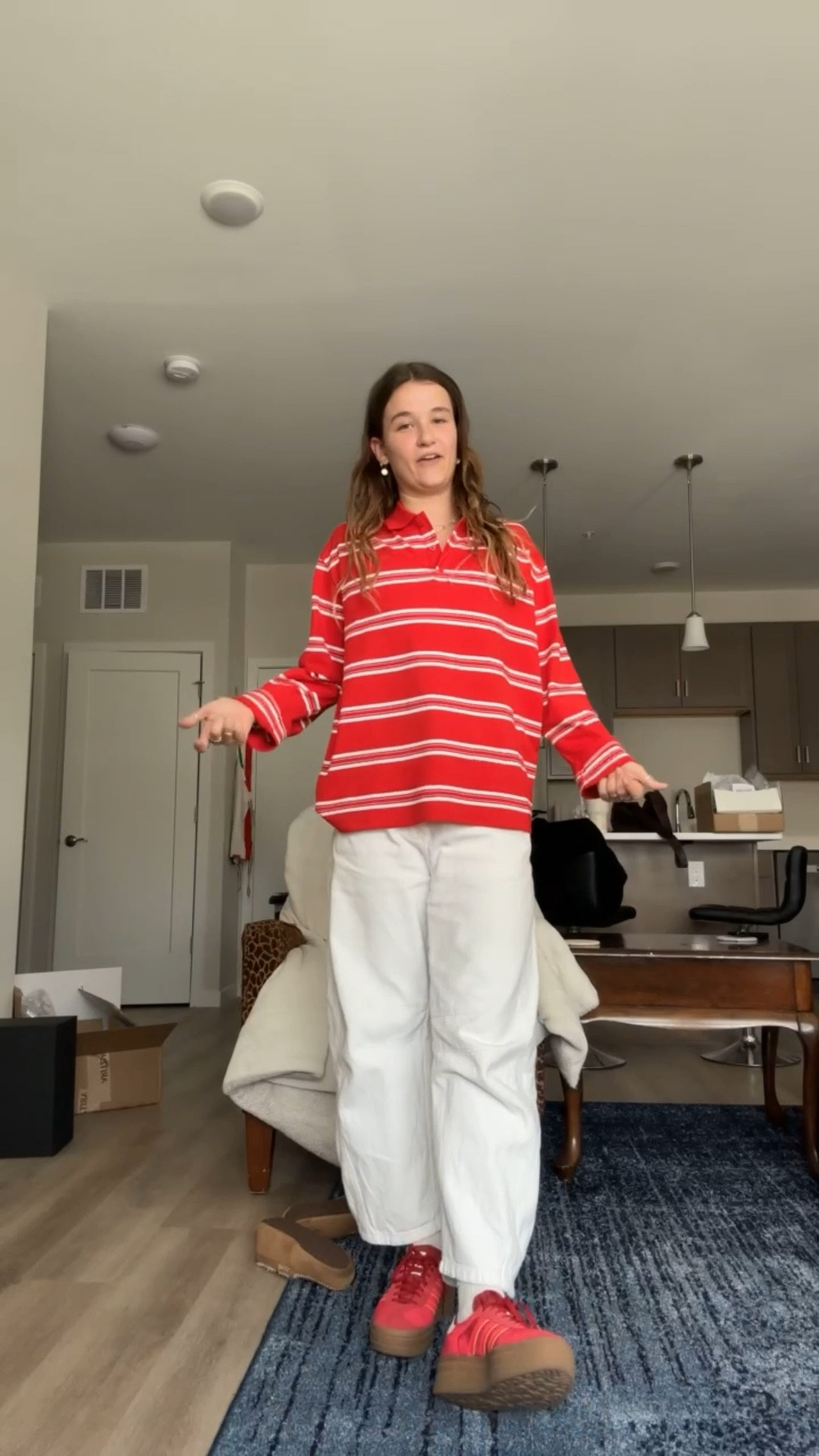 Perfect fall transitional Teaching outfit! Loving this new top from Aritzia. 100% cotton so it’s sooo comf. 

#LTKSeasonal #LTKWorkwear