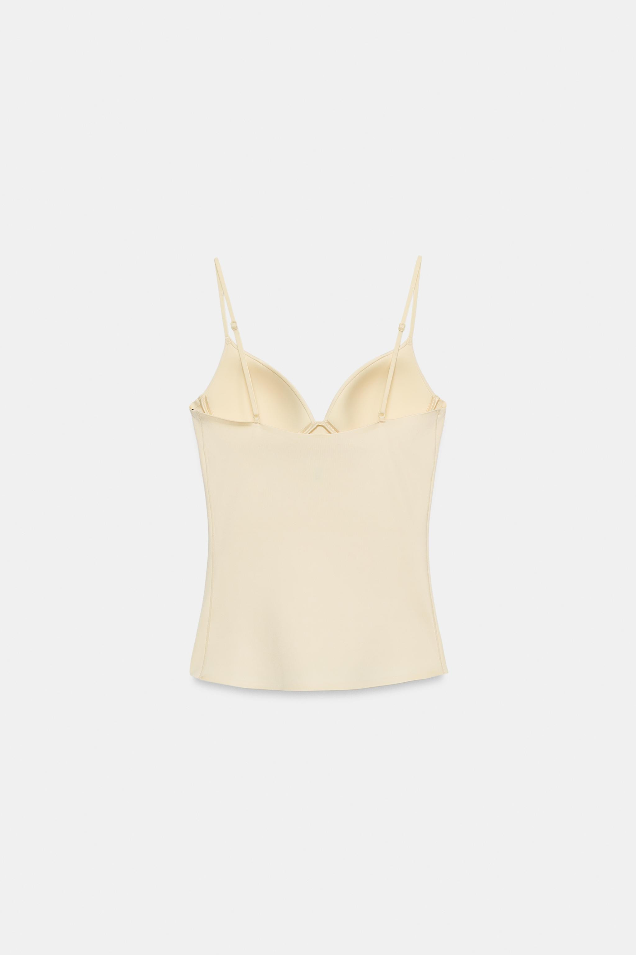 POLYAMIDE BLEND TOP | Zara US