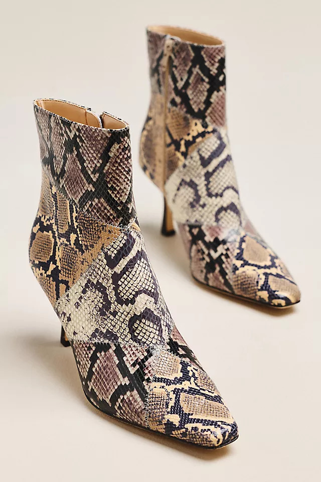 Maeve Snip-Toe Heeled Boots | Anthropologie (US)