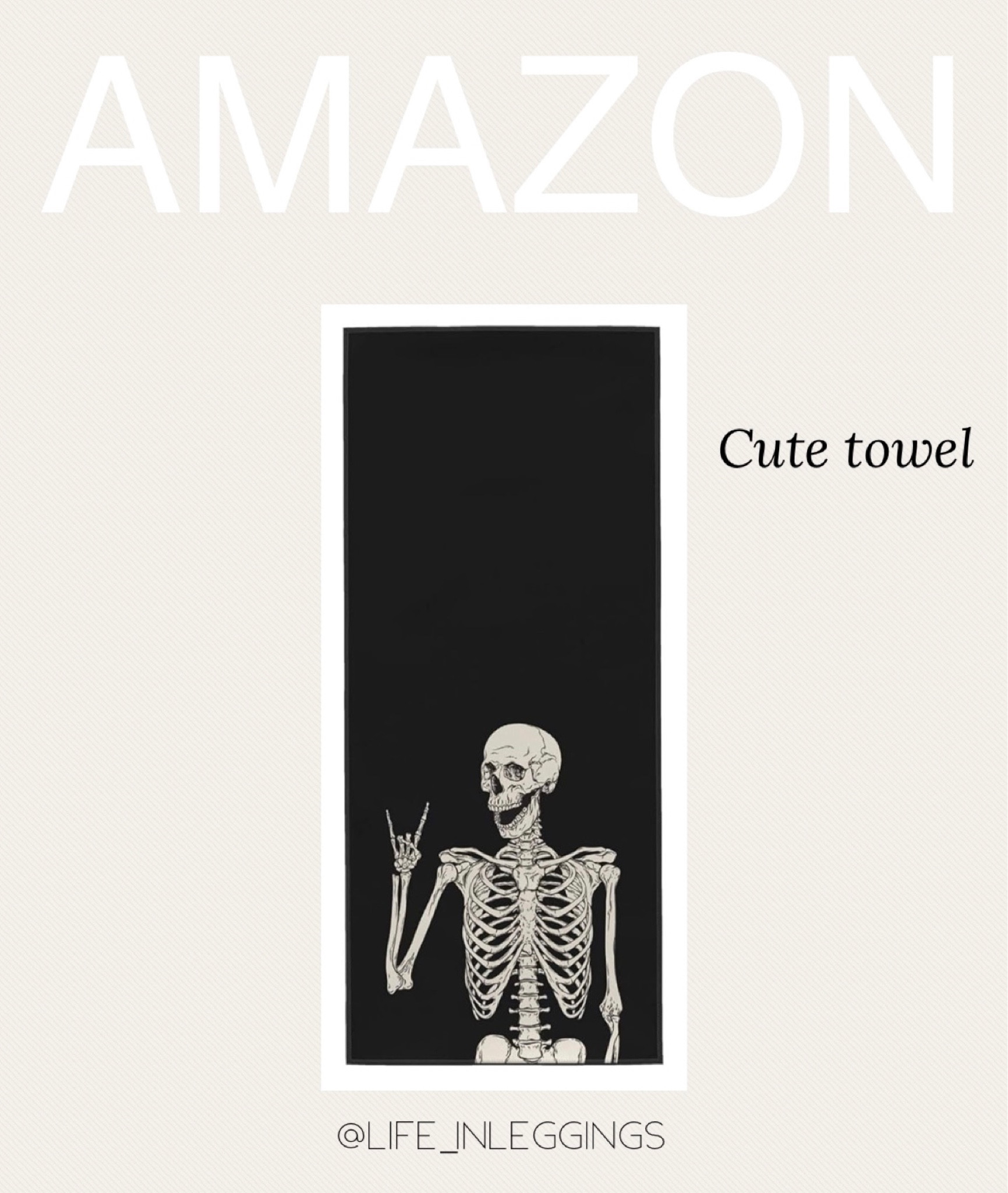 Cute skeleton towel. 
Kitchen towel, Halloween, bath towel, fall decor, 

#LTKHoliday #LTKhome #LTKSeasonal