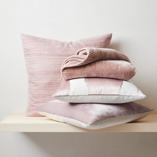 Luxe Blush Pillow Set | West Elm (US)