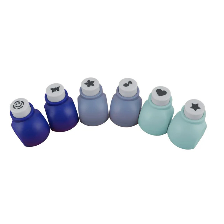 Westcott Mini Paper Punch Set, for Craft, Assorted Designs, Multi-Color, 6 Pieces | Walmart (US)