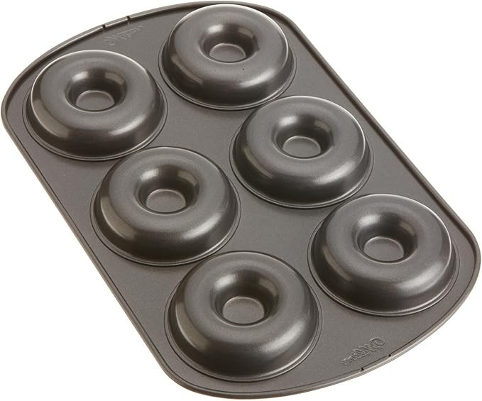 Wilton Non-Stick 6-Cavity Donut Baking Pans, 2-Count | Amazon (US)