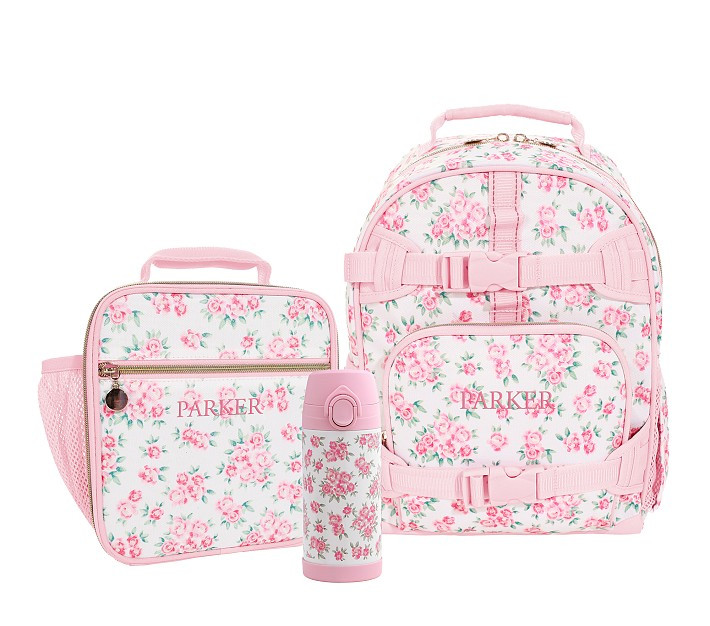 Mackenzie LoveShackFancy Antoinette Floral Backpack & Lunch Bundle, Set of 3 | Pottery Barn Kids