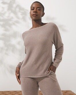 Eco Yarn Ribbed Pullover | Soma Intimates