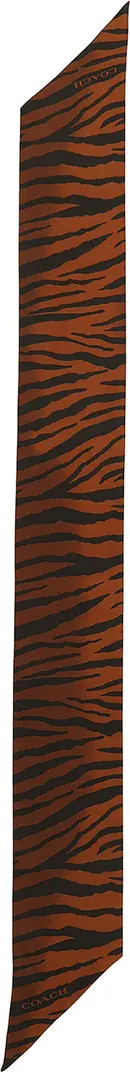 Tiger Stripe Wide Silk Scarf | Nordstrom
