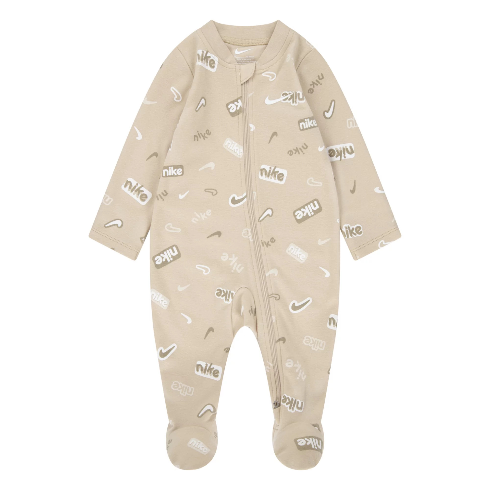 Newborn Baby Nike All-Over Printed Footed Coverall | Kohl's