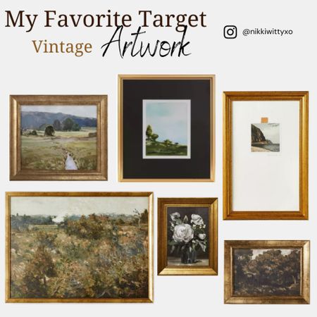My favorite moody vintage artwork from Target! Love the gold frames on these. Studio McGee is a dream.

Wall decor / wall art / framed art / home decor 

#LTKstyletip #LTKhome #LTKfindsunder100