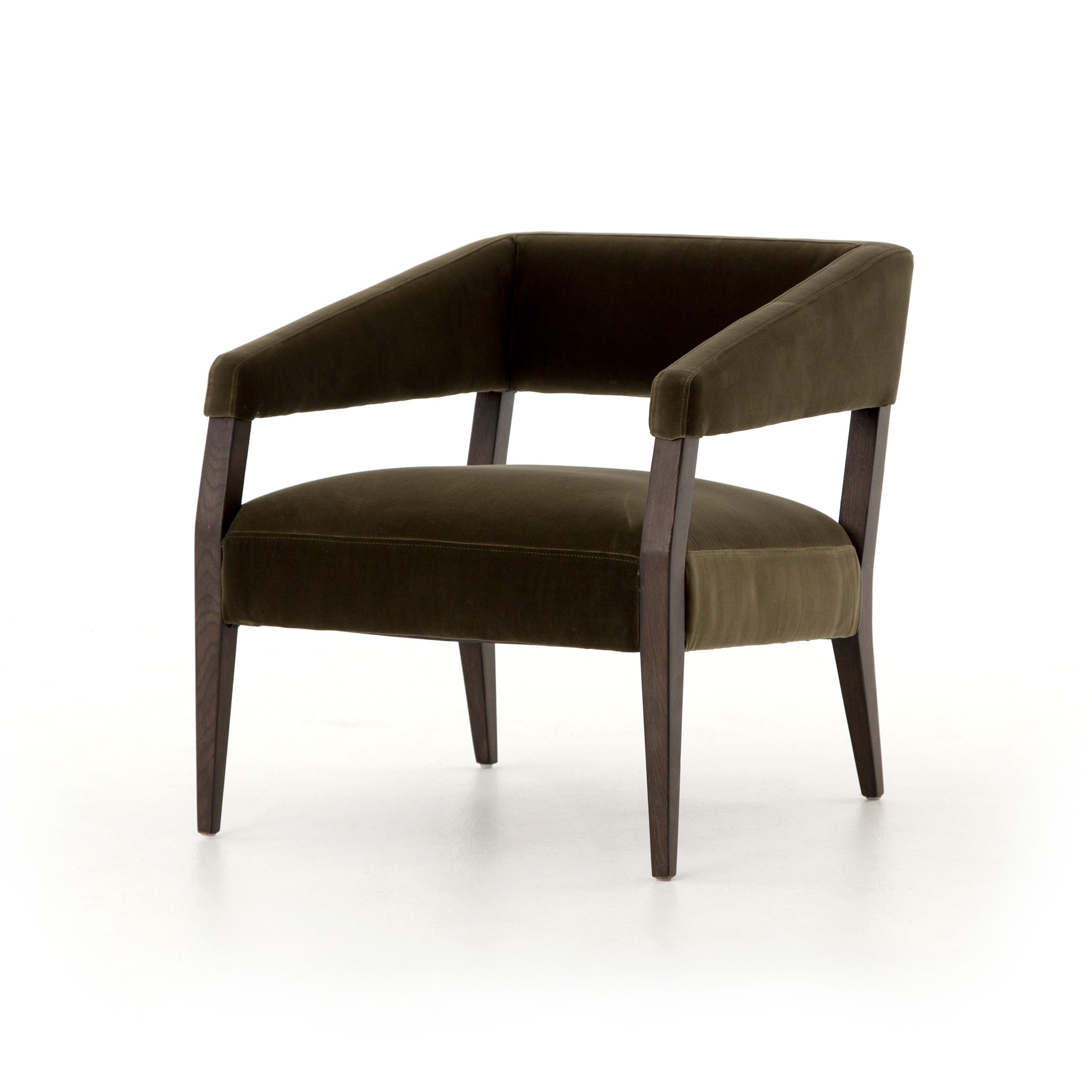 Gary Club Chair Olive Green | Scout & Nimble