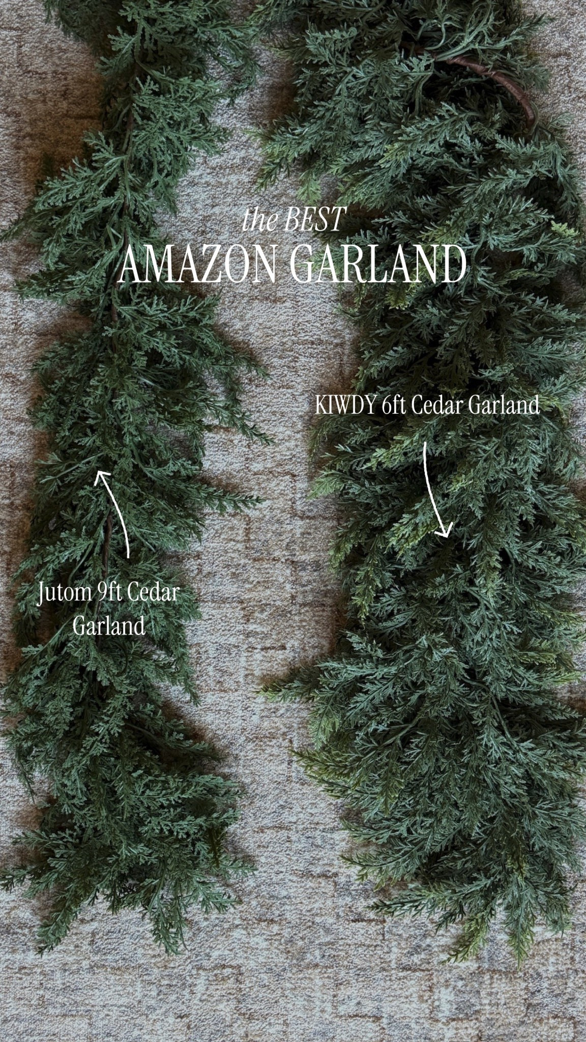 Best sellers from last week - the best Amazon garland on the Internet!!!

#AmazonFinds #Christmas #AmazonHome #AmazonChristmas #HolidayFinds #ChristmasGarland

#LTKSeasonal #LTKFindsUnder50 #LTKHome