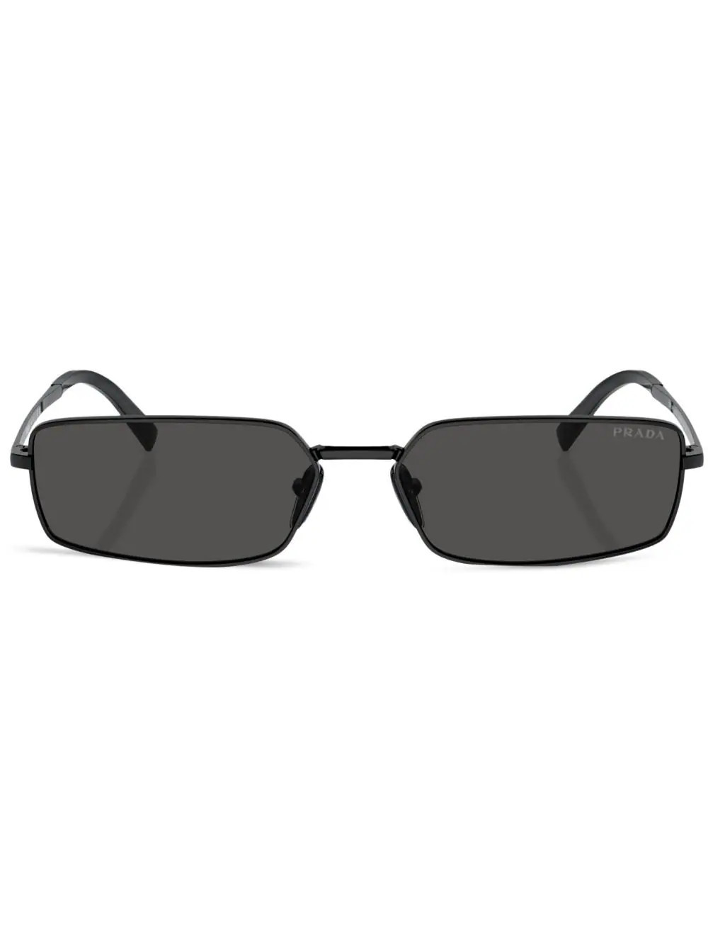 Prada Eyewear Prada PR A60S rectangle sunglasses - Black | Farfetch Global