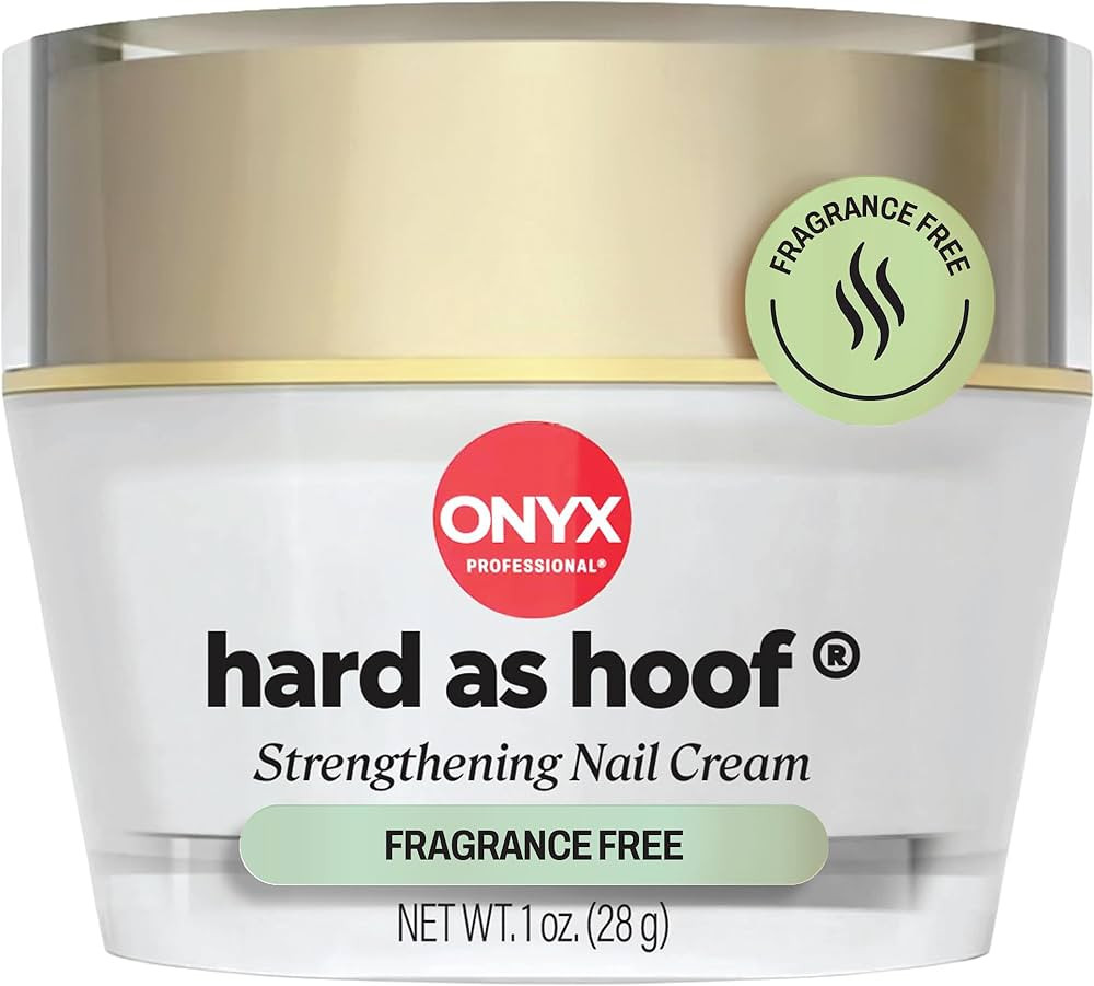 Onyx Professional Hard As Hoof Nail Strengthening Cream, Unscented - Nail Growth & Conditioning C... | Amazon (US)