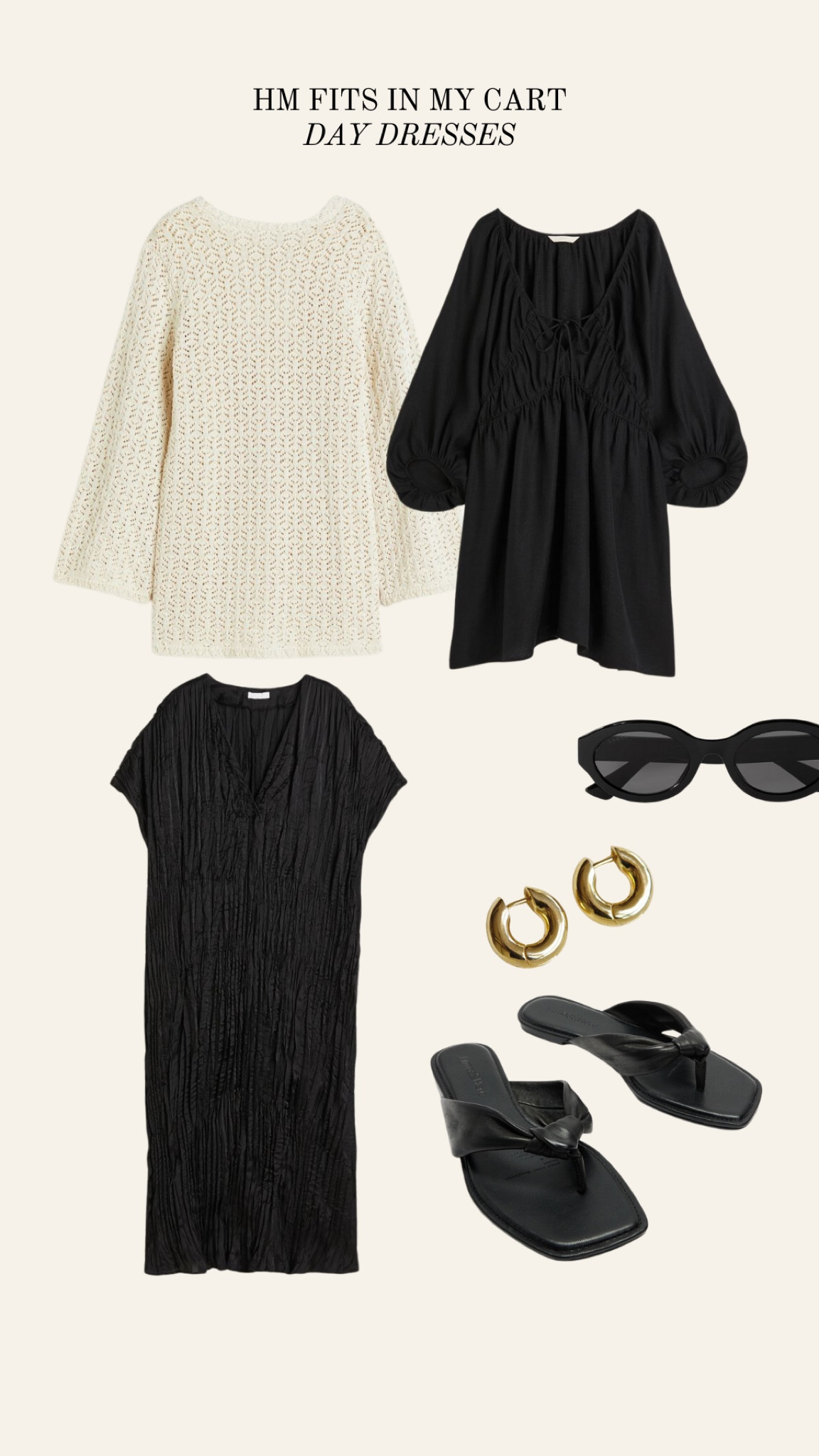 H and M day dress edit, July. 

#LTKaustralia #LTKstyletip #LTKwinter