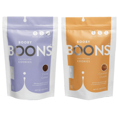 Booby BOONS Lactation Cookies Cocoa and Caramel Bundle | Well.ca