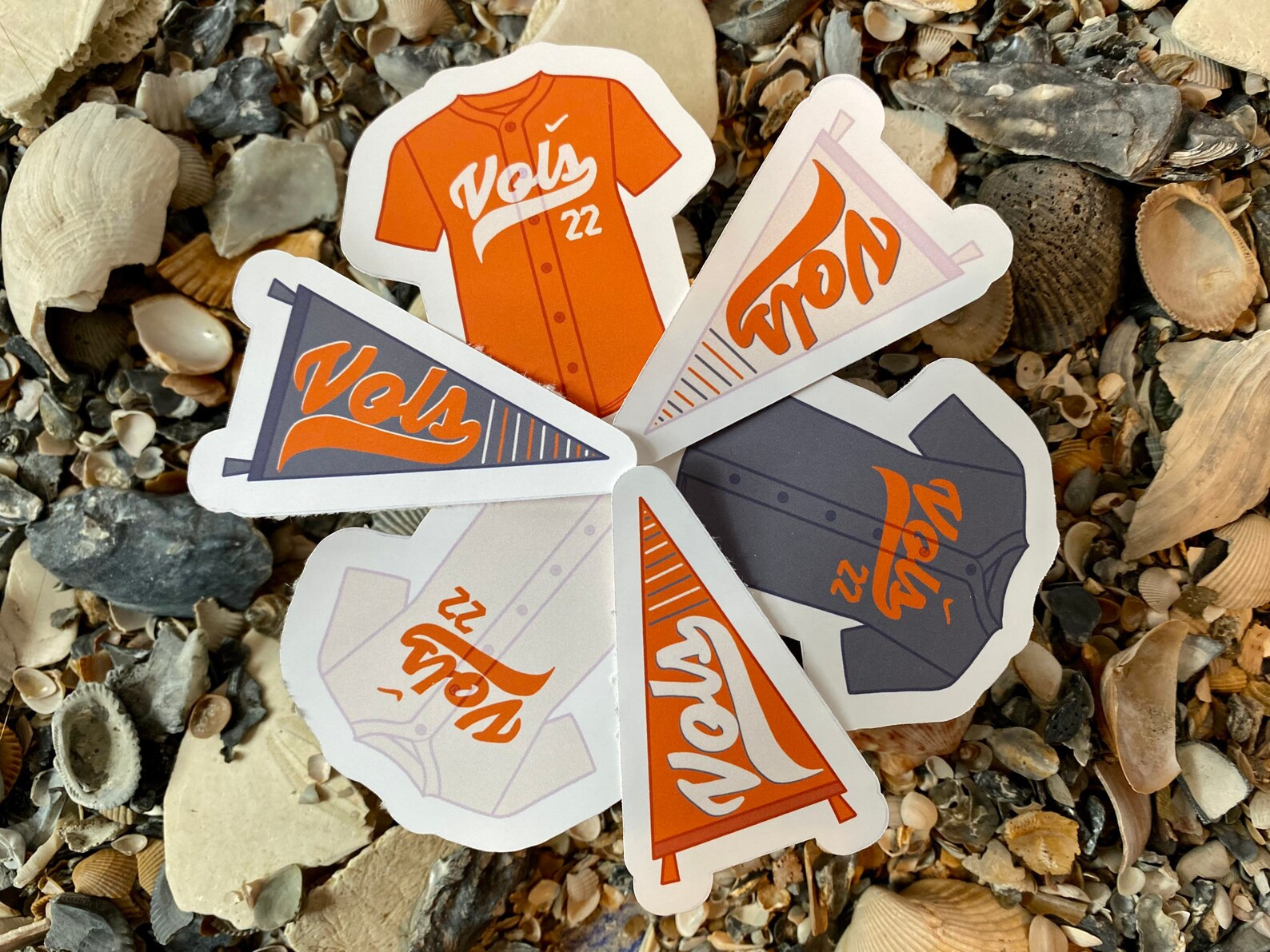 Tennessee Baseball Sticker Pack  Waterproof - Etsy | Etsy (US)