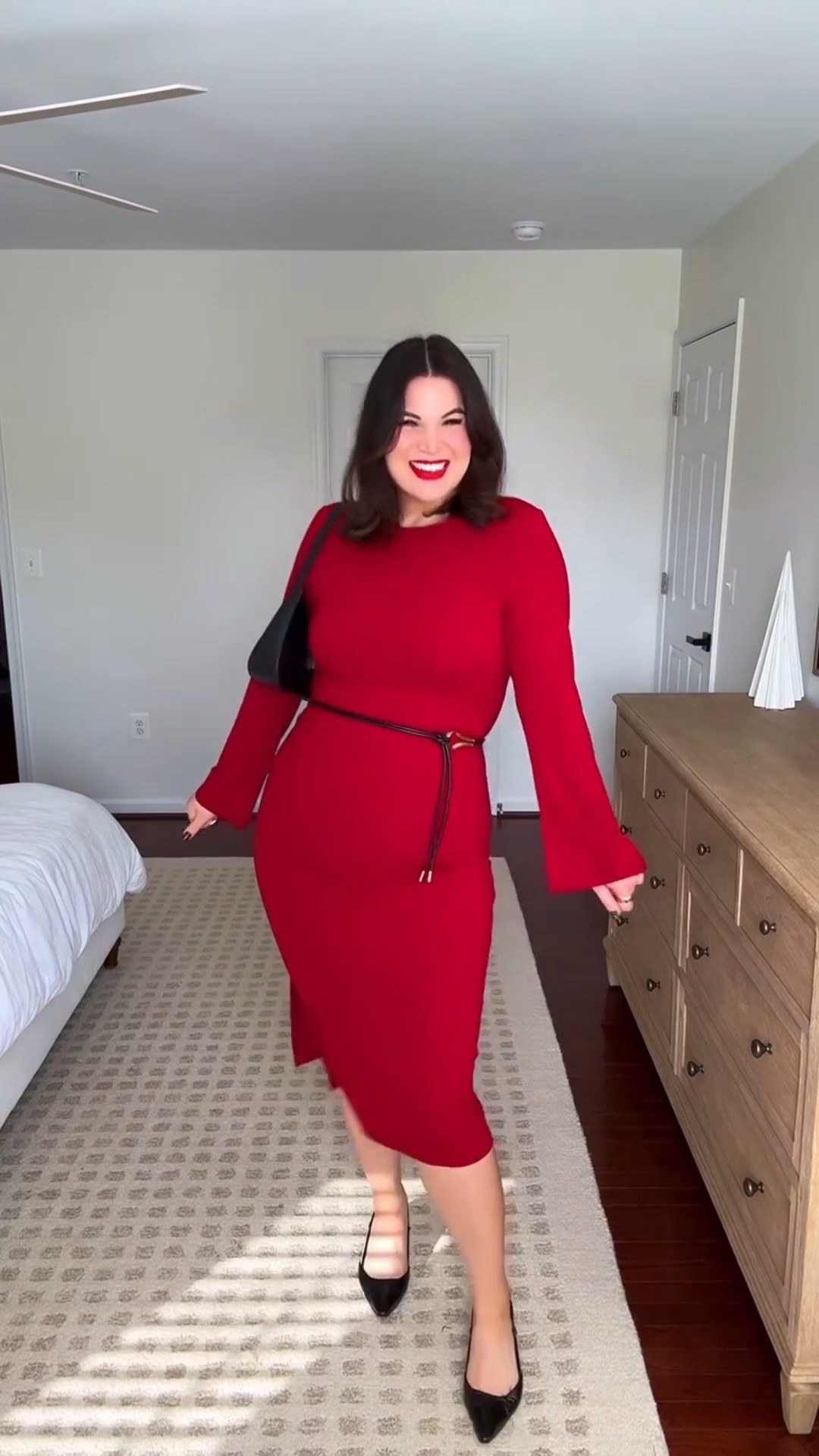 Midsize holiday outfit for an office party! 

Sizes:
Dress / shapewear / bralette : size xl Heels : 9.5 




#LTKHoliday #LTKootd #LTKMidsize