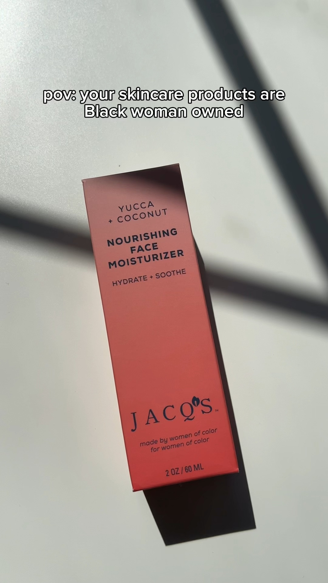 Loving JACQ’s skincare products! Especially this hydrating, lightweight moisturizer✨ #skincare #cleanskincare