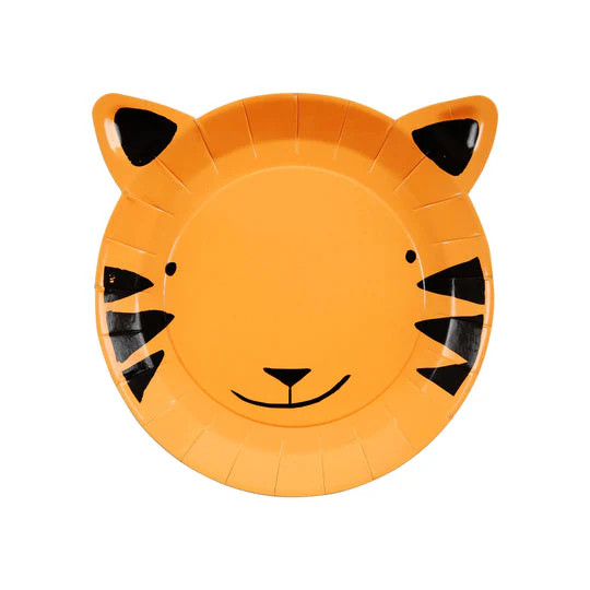 Tiger Dessert Paper Plates | Get Gatherings